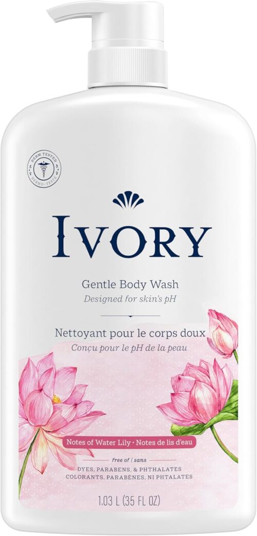 Ivory Mild & Gentle Body Wash, Original Scent