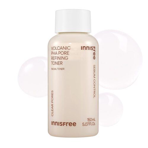 Skinn Tonner nnisfree Volcanic PHA Toner, Korean Skincare with AHA & BHA