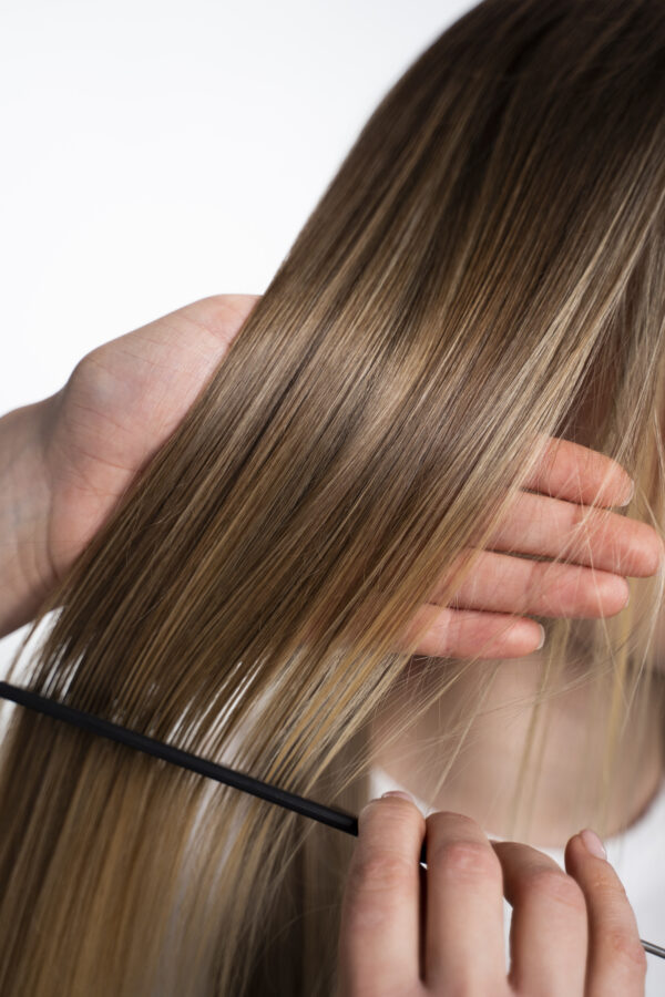 beautiful-keratin-treated-hair Hair extension bar